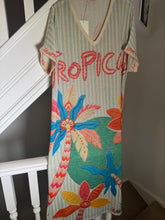 Load image into Gallery viewer, Tropical lurex maxi
