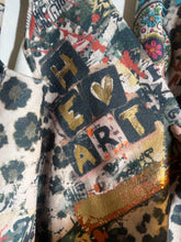 Load image into Gallery viewer, Skull heart waterfall waistcoat
