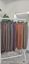 Load image into Gallery viewer, Gingham cuffed co ord 2 colours
