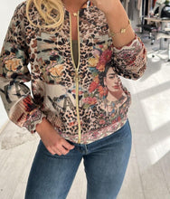 Load image into Gallery viewer, Freda suede bomber jacket

