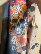 Load image into Gallery viewer, Polka skull waterfall waistcoat
