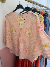 Load image into Gallery viewer, Flower crochet cardigan
