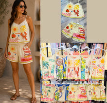 Load image into Gallery viewer, Ciao Bella lurex short set
