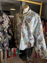 Load image into Gallery viewer, Luxe mint diamonte bomber jacket

