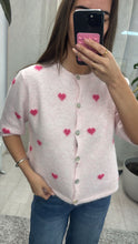 Load image into Gallery viewer, Heart pastel cardigans
