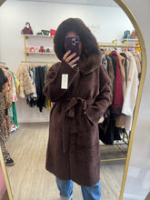 Load image into Gallery viewer, 4 colours ultra thick faux fur hoody cardigan
