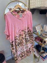 Load image into Gallery viewer, 4 colours linen leopard two piece

