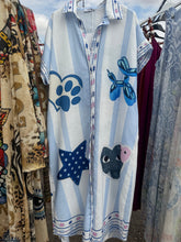 Load image into Gallery viewer, Bull dog shirt dress
