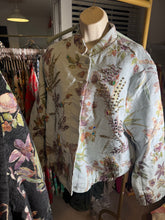 Load image into Gallery viewer, Luxe mint diamonte bomber jacket
