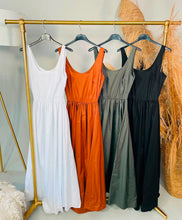 Load image into Gallery viewer, Peplum summer maxi dress
