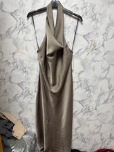 Load image into Gallery viewer, Silky wrap around occasional maxi dress
