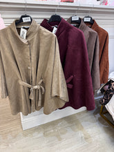 Load image into Gallery viewer, Soft suede like cape
