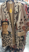 Load image into Gallery viewer, Beige leopard Freda suede jacket
