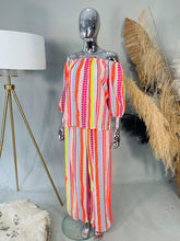 Load image into Gallery viewer, Cheesecloth Bardot neon co ord
