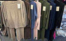 Load image into Gallery viewer, Soft knit loungewear set
