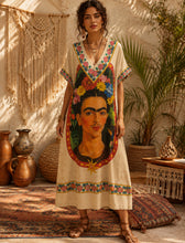 Load image into Gallery viewer, Freda eye lurex  maxi dress
