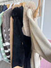 Load image into Gallery viewer, 4 colours ultra thick faux fur hoody cardigan
